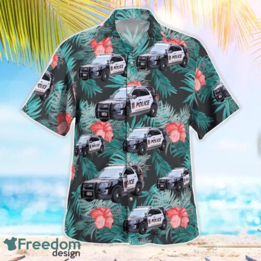 Bedford Police Department, New York Aloha Hawaiian Shirt Beach Gift Shirt Product Photo 3