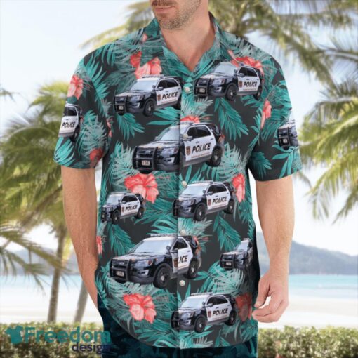 Bedford Police Department, New York Aloha Hawaiian Shirt Beach Gift Shirt Product Photo 4