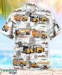 Bedington Volunteer Fire Department 3D Hawaiian Shirt Product Photo 3