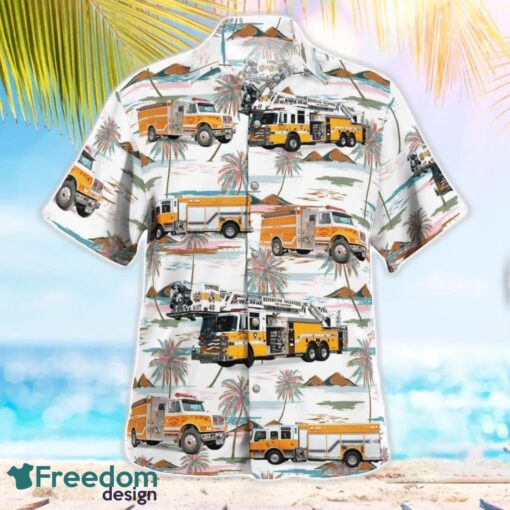 Bedington Volunteer Fire Department 3D Hawaiian Shirt Product Photo 3