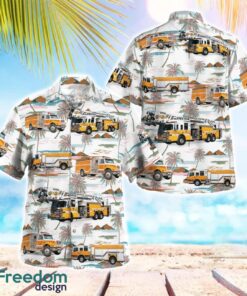 Bedington Volunteer Fire Department 3D Hawaiian Shirt