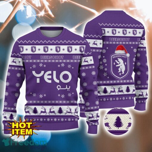 Beerschot VA 3D Ugly Christmas Sweater All Over Printed Sweater Christmas Gift Product Photo 1