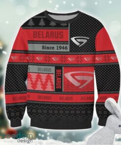 Belarus Logo Ugly Christmas Sweater For Fans Men And Women Christmas Gift Ideas Product Photo 2