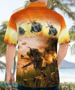 Bell UH-1 Vietnam Veteran Hawaiian Shirt Product Photo 4