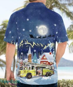 Belleville, Illinois, East Side Volunteer Fire Department Christmas Hawaiian Shirt