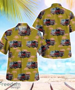 Bellingham Fire Department Bellingham, Washington Aloha Hawaiian Shirt Beach Gift Shirt