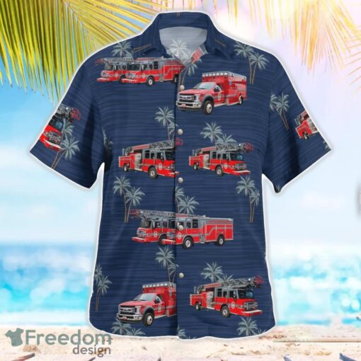 Belton, Cass County, Missouri, Belton Fire Department Aloha Hawaiian Shirt Beach Gift Shirt Product Photo 3