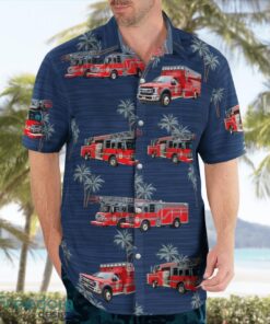 Belton, Cass County, Missouri, Belton Fire Department Aloha Hawaiian Shirt Beach Gift Shirt Product Photo 4