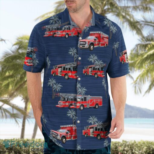 Belton, Cass County, Missouri, Belton Fire Department Aloha Hawaiian Shirt Beach Gift Shirt Product Photo 4