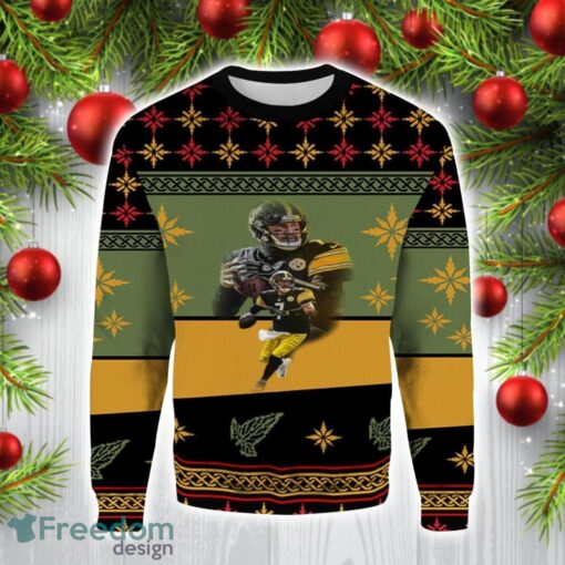 Ben Roethlisberger Pittsburgh Steelers Christmas Gift Ugly Christmas Sweater For Men And Women Product Photo 1