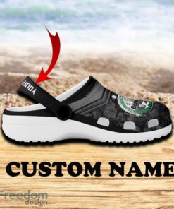 Benelli Car 3D Clog Shoes Gray Color For Men Women Gift Fans Summer Custom Name - Benelli Car 3D Clog Shoes Gray Color Custom Name_3