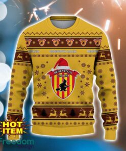 Benevento Calcio 3D Ugly Christmas Sweater For Men And Women Sport Fans Product Photo 2