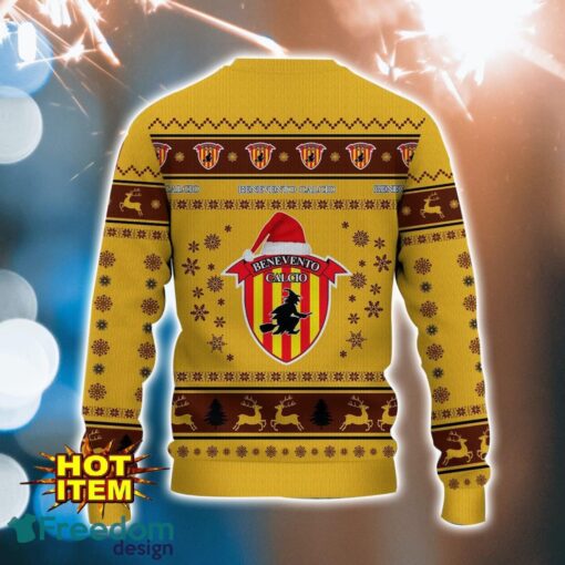 Benevento Calcio 3D Ugly Christmas Sweater For Men And Women Sport Fans Product Photo 3