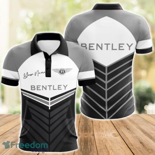 Bentley 3D Polo Shirt For Car Lover Golf Fans Gift Polo Shirt Custom Name Product Photo 1