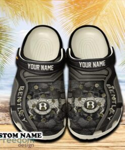 Bentley Car 3D Clog Shoes Gray Color For Men Women Gift Fans Summer Custom Name