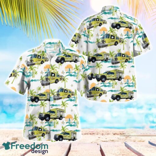 Berlin-Orange Township Fire Department, Michigan Beach Hawaiian Shirt Gift For Summer Holiday Product Photo 1