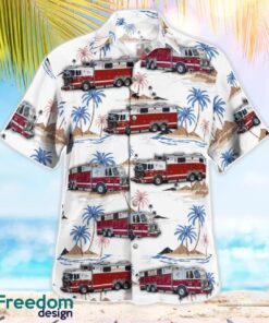 Berwyn Heights Volunteer Fire Dept & Rescue Squad Beach Hawaiian Shirt Gift For Summer Holiday Product Photo 3