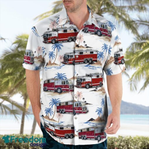 Berwyn Heights Volunteer Fire Dept & Rescue Squad Beach Hawaiian Shirt Gift For Summer Holiday Product Photo 4