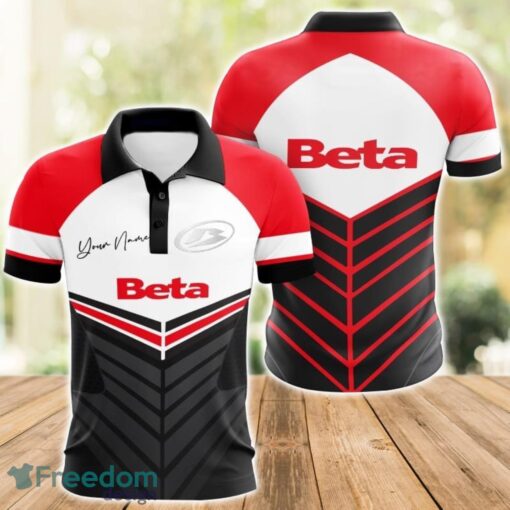 Beta motorcycles 3D Polo Shirt For Car Lover Golf Fans Gift Polo Shirt Custom Name Product Photo 1