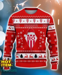 Biarritz Olympique 3D Ugly Christmas Sweater For Men And Women Sport Fans Product Photo 2