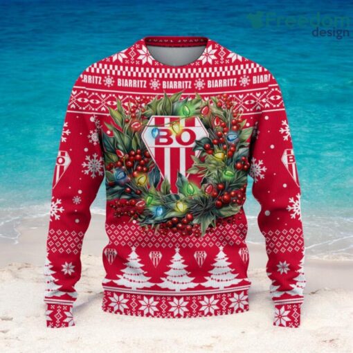 Biarritz Olympique Christmas Ugly Sweater 3D Gift For Men And Women Product Photo 2