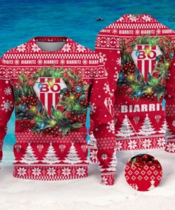 Biarritz Olympique Christmas Ugly Sweater 3D Gift For Men And Women