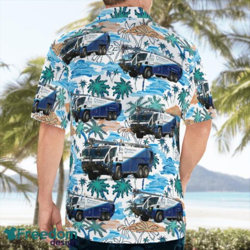 Bickenhill, Solihull, United Kingdom, Birmingham Airport Fire And Rescue Hawaiian Shirt Beach Shirt For Men And Women Product Photo 2