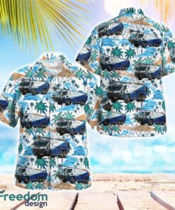 Bickenhill, Solihull, United Kingdom, Birmingham Airport Fire And Rescue Hawaiian Shirt Beach Shirt For Men And Women Product Photo 1