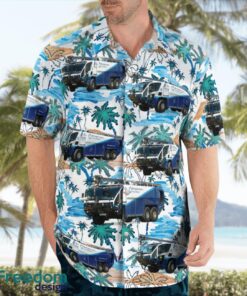 Bickenhill, Solihull, United Kingdom, Birmingham Airport Fire And Rescue Hawaiian Shirt Beach Shirt For Men And Women Product Photo 4