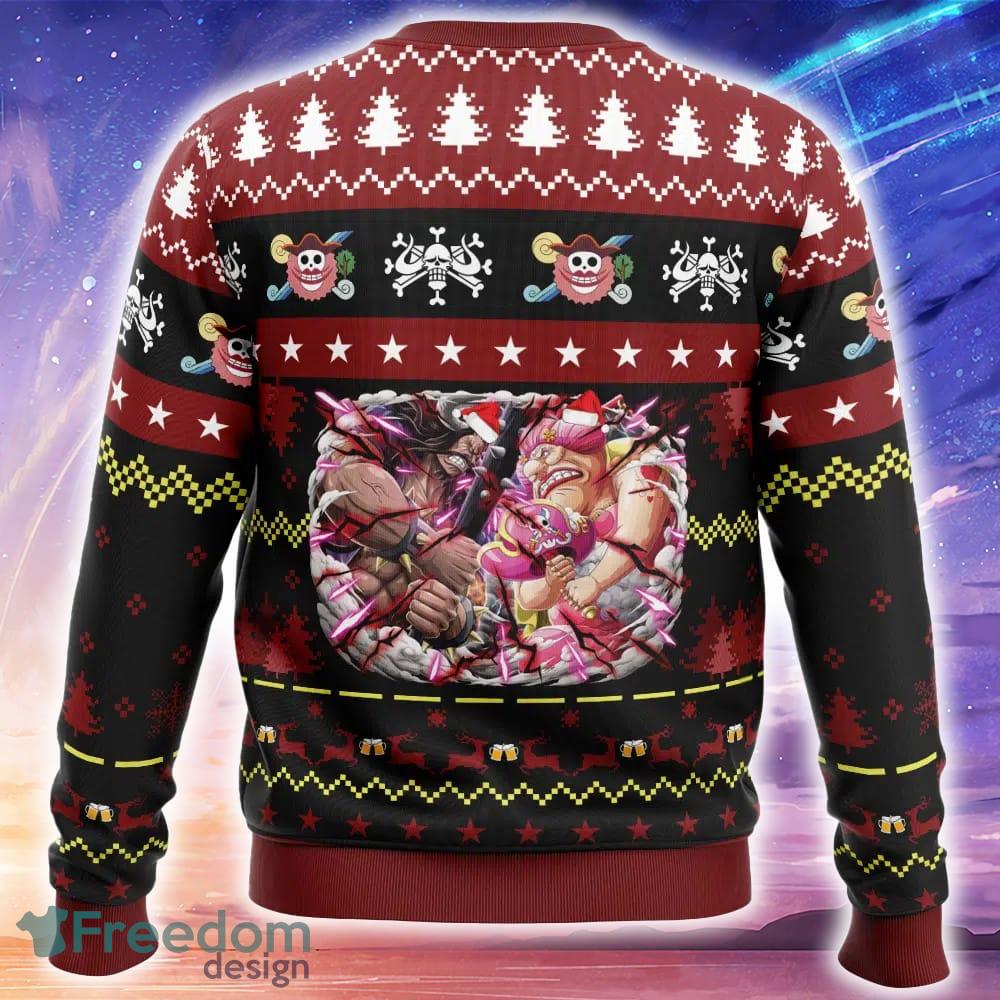 Big Mom x Kaido One Piece Ugly Christmas 3D Sweater Trending Holidays For Men Women Fans image Big Mom x Kaido One Piece Ugly Christmas 3D Sweater Trending Holidays For Men Women Fans - Big Mom x Kaido One Piece Ugly Christmas Sweater_2