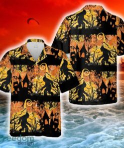 Bigfoot Halloween Hawaiian Shirt