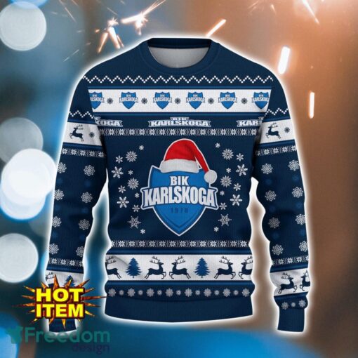 BIK Karlskoga 3D Ugly Christmas Sweater For Men And Women Sport Fans Product Photo 2