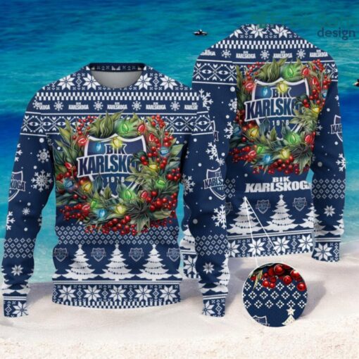 BIK Karlskoga Christmas Ugly Sweater 3D Gift For Men And Women Product Photo 1