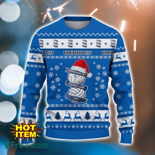 Birmingham City F.C 3D Ugly Christmas Sweater For Men And Women Sport Fans Product Photo 2