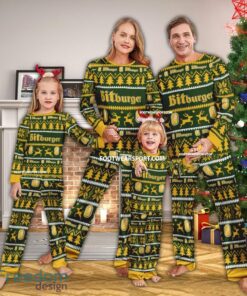Bitburger Beer Ugly Christmas Pajamas Set Family