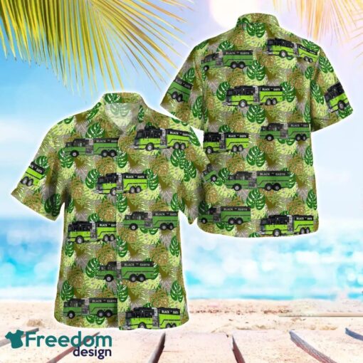 Black Earth Fire Department, Wisconsin Beach Hawaiian Shirt Gift For Summer Holiday Product Photo 1