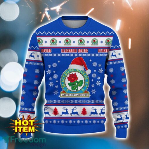 Blackburn Rovers 3D Ugly Christmas Sweater All Over Printed Sweater Christmas Gift Product Photo 2