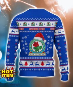 Blackburn Rovers 3D Ugly Christmas Sweater All Over Printed Sweater Christmas Gift Product Photo 3