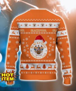 Blackpool F.C 3D Ugly Christmas Sweater All Over Printed Sweater Christmas Gift Product Photo 3