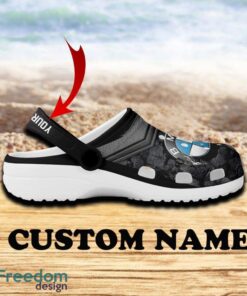BMW Car 3D Clog Shoes Gray Color For Men Women Gift Fans Summer Custom Name - BMW Car 3D Clog Shoes Gray Color Custom Name_3