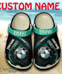 BMW Design Clog Shoes Car Full Print For Fans Custom Name Gift Men Women