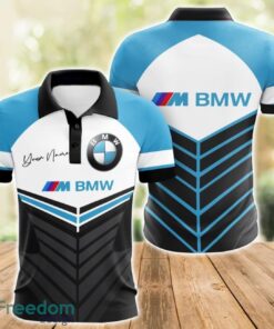 BMW M 3D Polo Shirt For Car Lover Golf Fans Gift Polo Shirt Custom Name