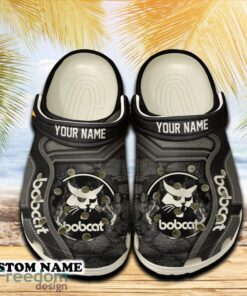 Bobcat Car 3D Clog Shoes Gray Color For Men Women Gift Fans Summer Custom Name