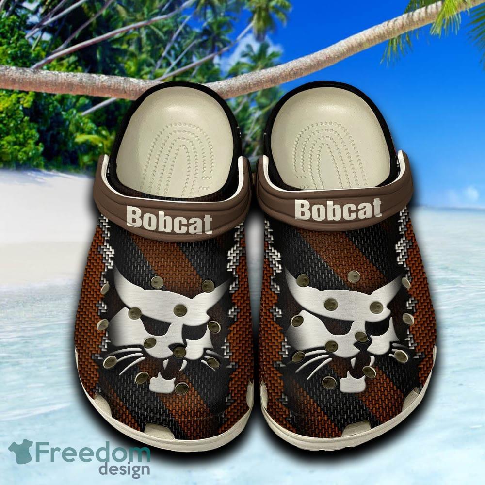 Bobcat Statement Clogs Shoes Brown Beach Logo Car For Fans Hot Holidays Gift Clogs Shoes image Bobcat Statement Clogs Shoes Brown Beach Logo Car For Fans Hot Holidays Gift Clogs Shoes - Bobcat Statement Clogs Shoes Brown Beach Logo Car For Fans Hot Holidays Gift Clogs Shoes