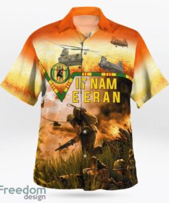 Boeing CH-47 Vietnam Veteran Hawaiian Shirt Product Photo 2