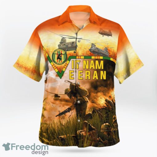 Boeing CH-47 Vietnam Veteran Hawaiian Shirt Product Photo 2