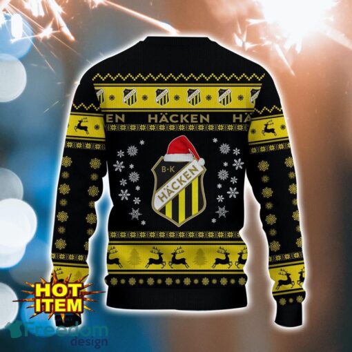 Boldklubben Häcken 3D Ugly Christmas Sweater For Men And Women Sport Fans Product Photo 3