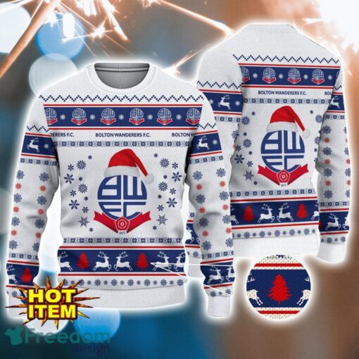 Bolton Wanderers 3D Ugly Christmas Sweater For Men And Women Sport Fans Product Photo 1