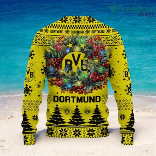 Borussia Dortmund Christmas Ugly Sweater 3D Gift For Men And Women Product Photo 3