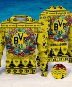 Borussia Dortmund II Christmas Ugly Sweater 3D Gift For Men And Women Product Photo 1